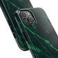 Dark green marble pattern Tough Case