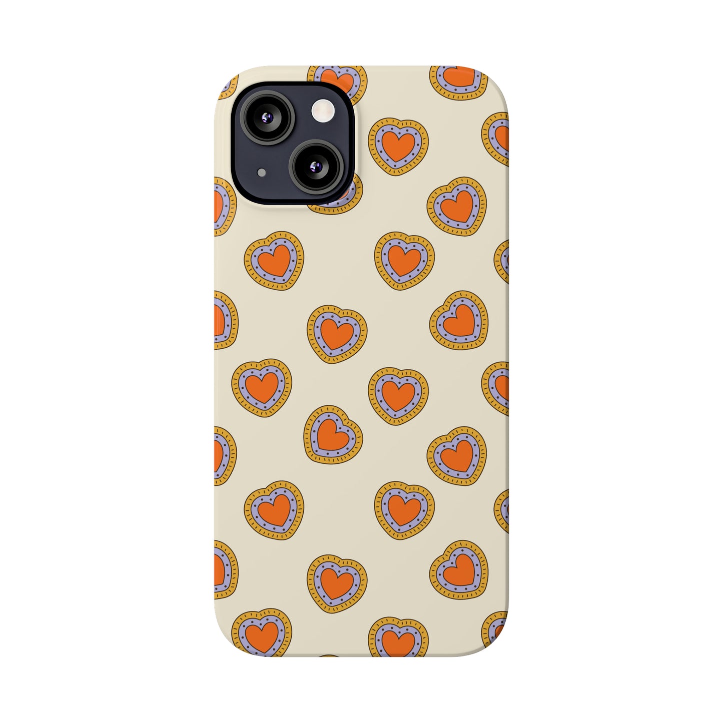 Groovy Heart Snap Case