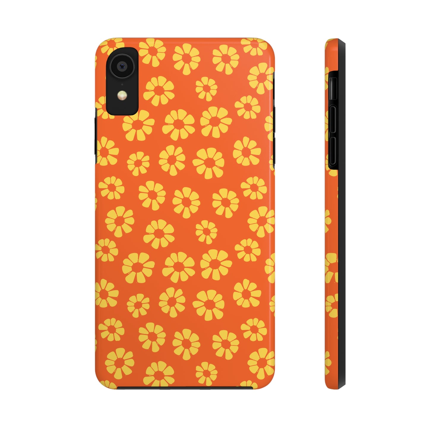 Maio laranja Pattern Tough iPhone Case