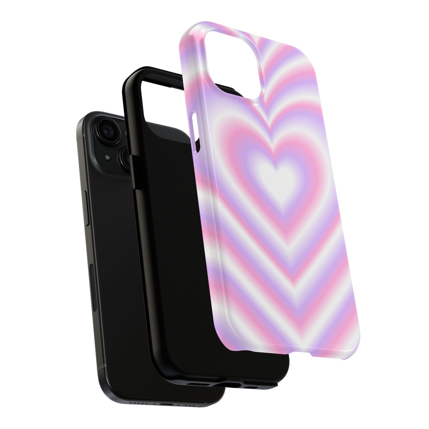 Blurred Heart Tough iPhone Case
