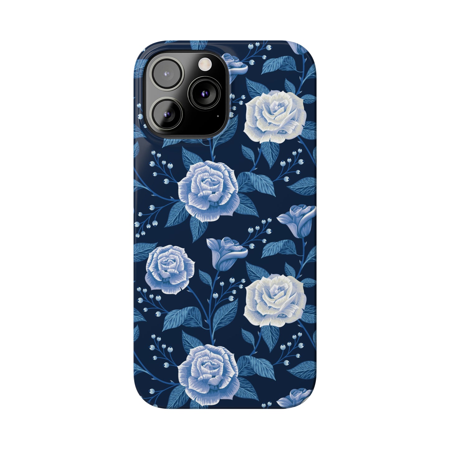 Midnight Rose Snap Case