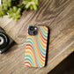 Retro Swirl Snap Case