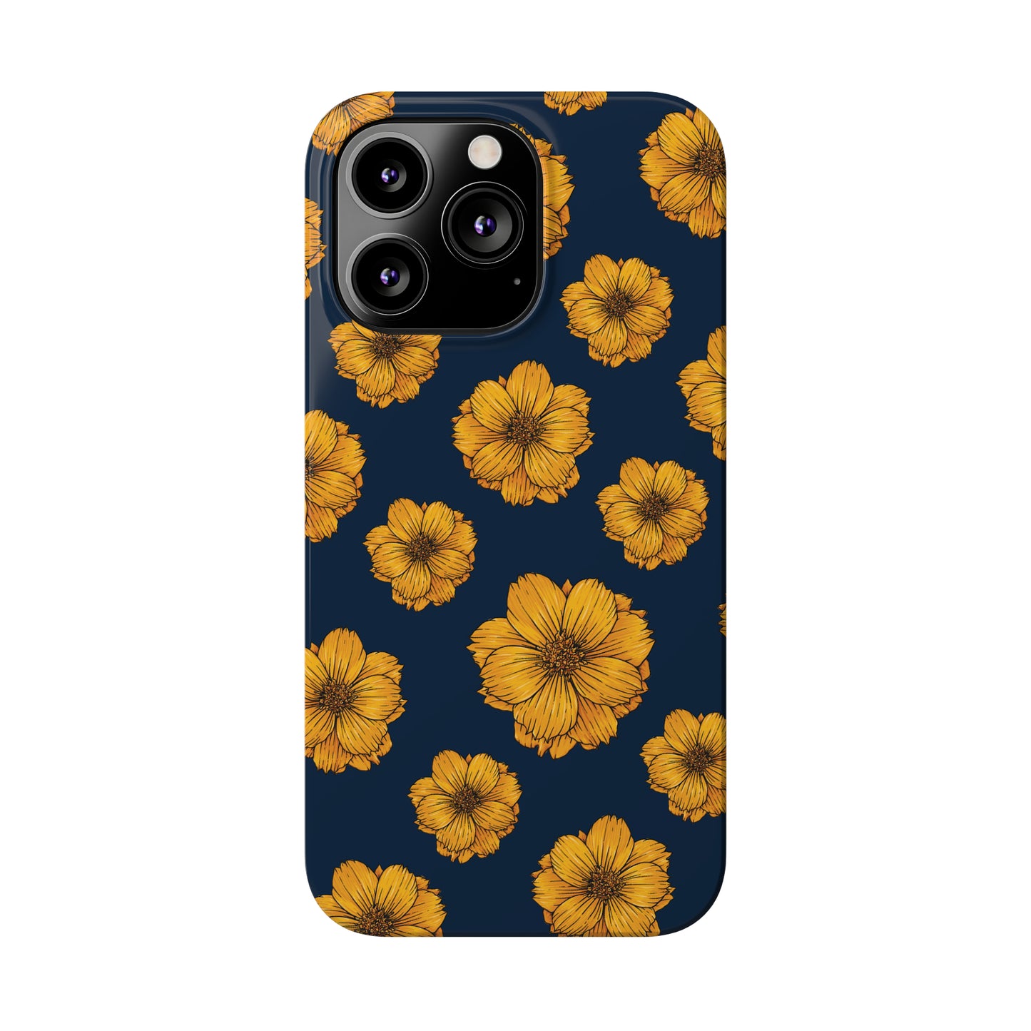 Sunflower Glimmer Snap Case