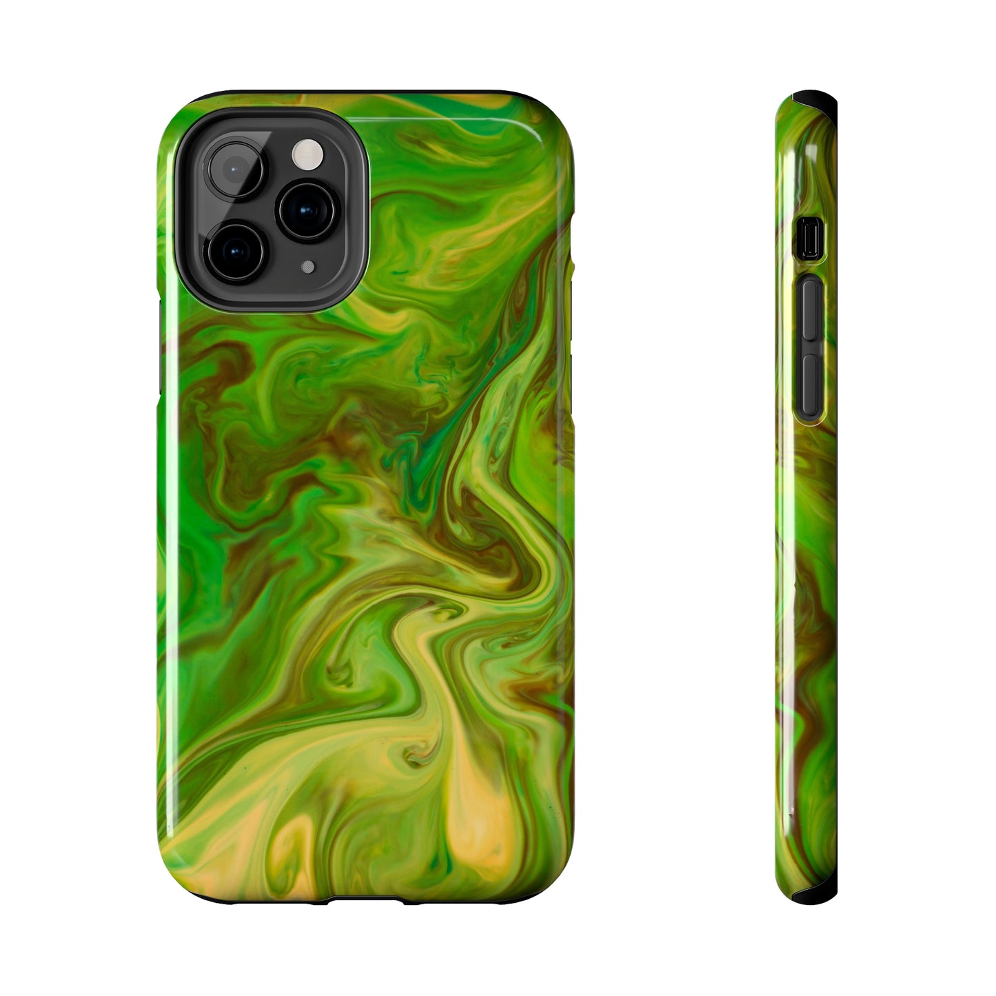 Melted Peridot Tough iPhone Case