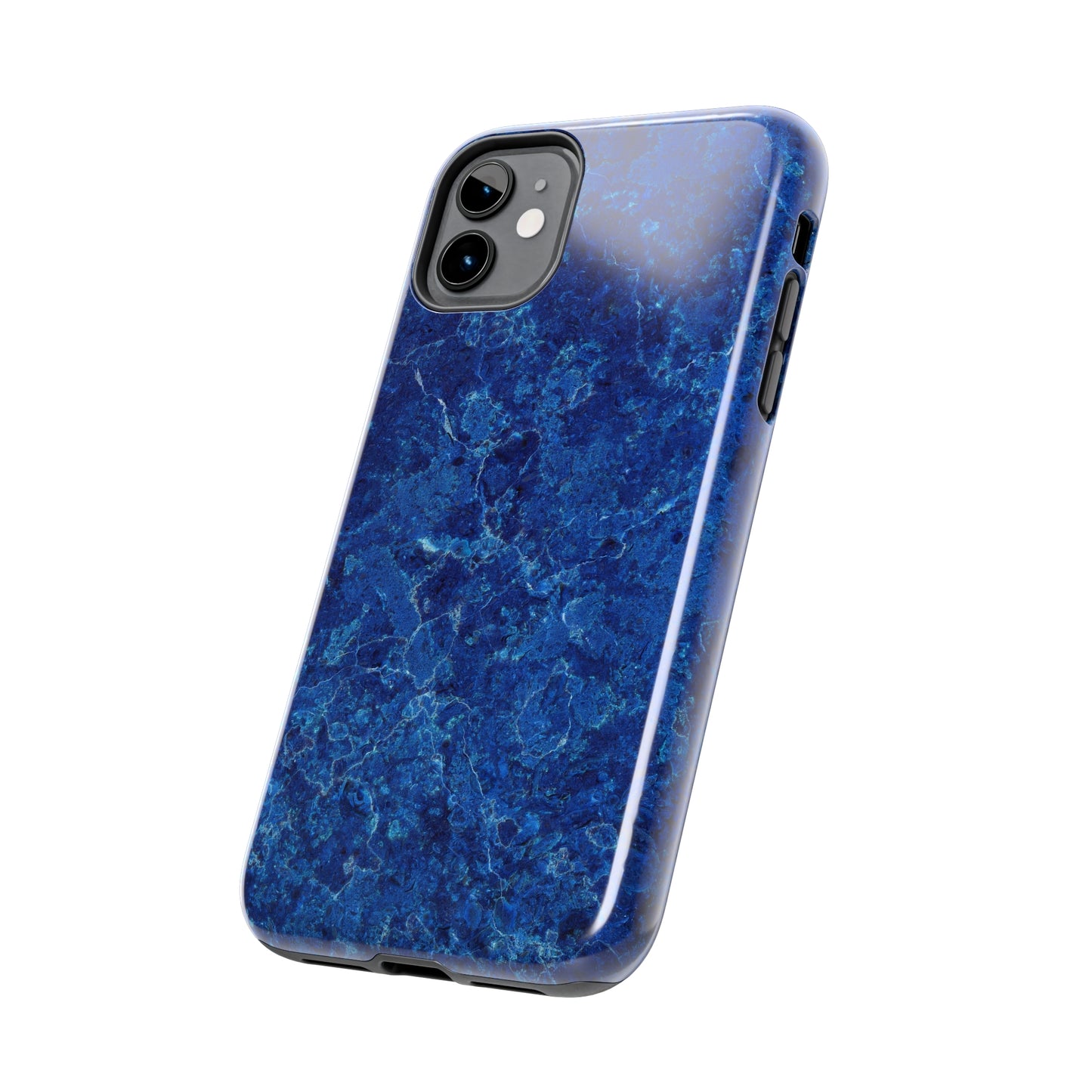 Blue Rust Tough iPhone Case