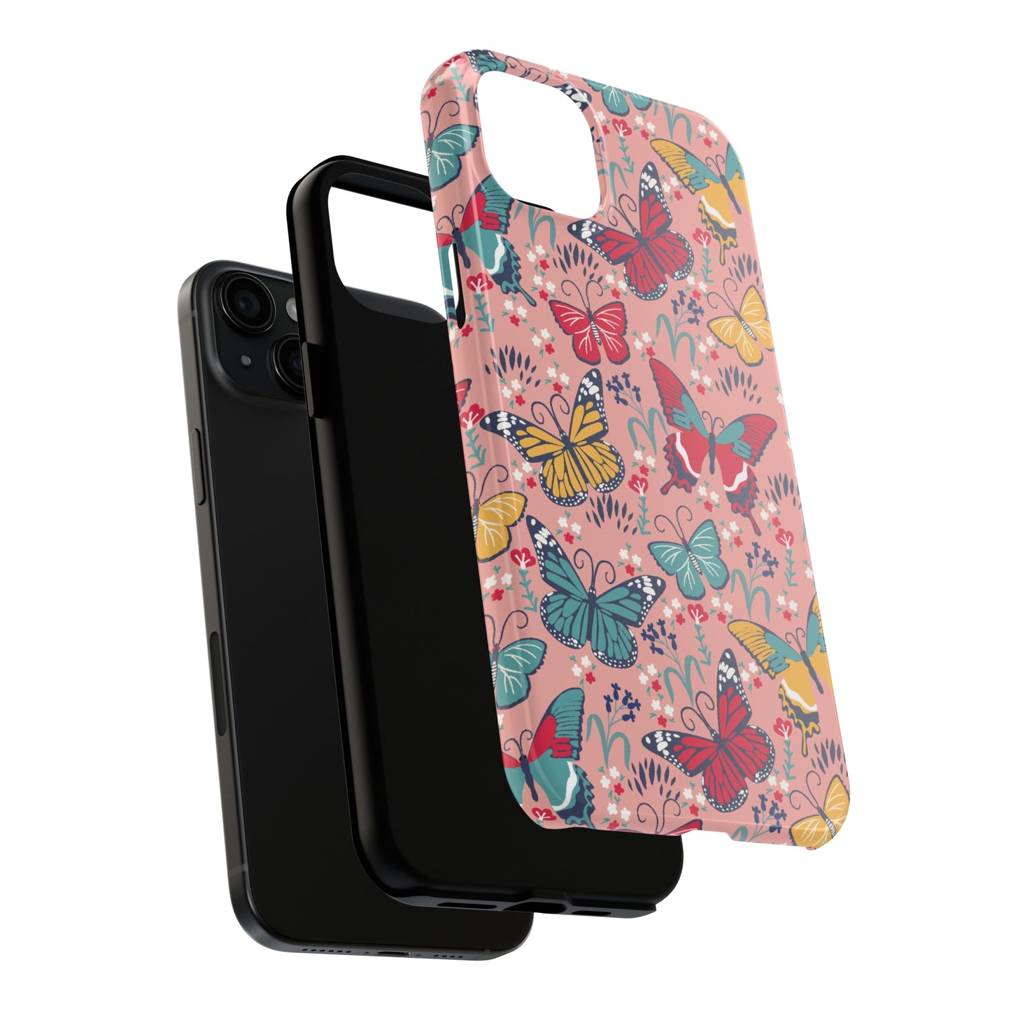 Butterflies Tough iPhone Case