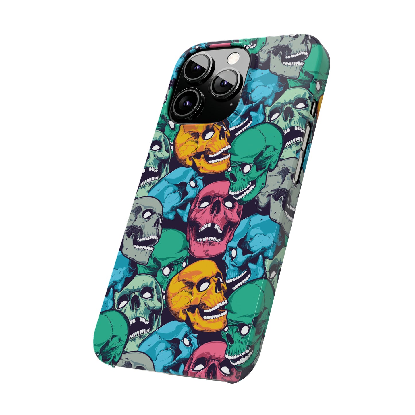 Pop Art Skulls Snap Case