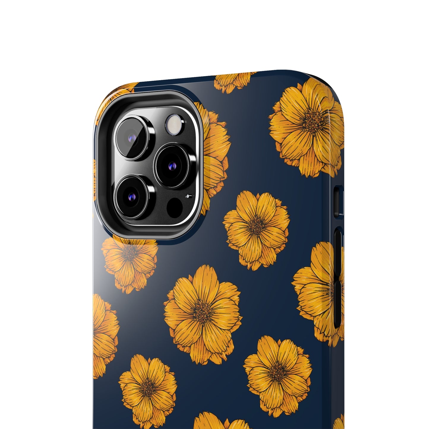 Sunflower Glimmer Tough iPhone Case