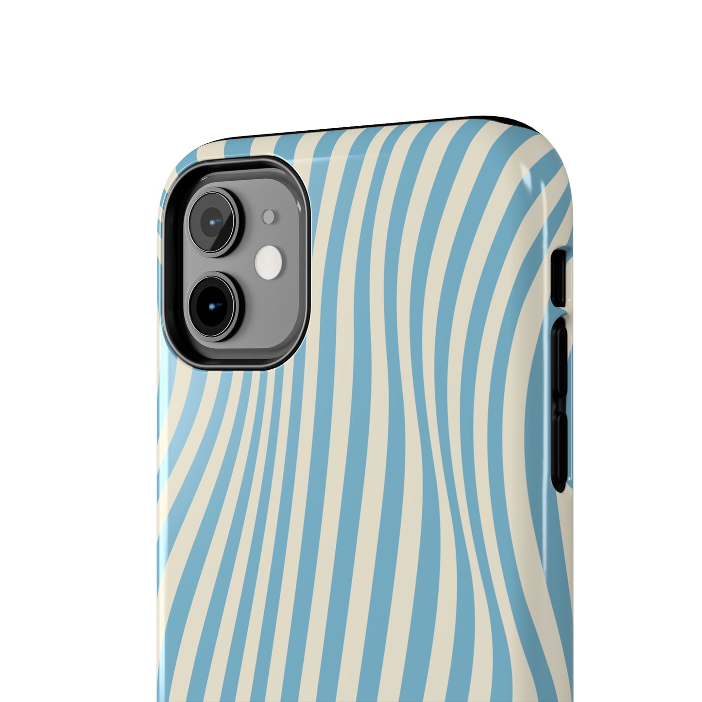 Aqua Swirl Tough iPhone Case