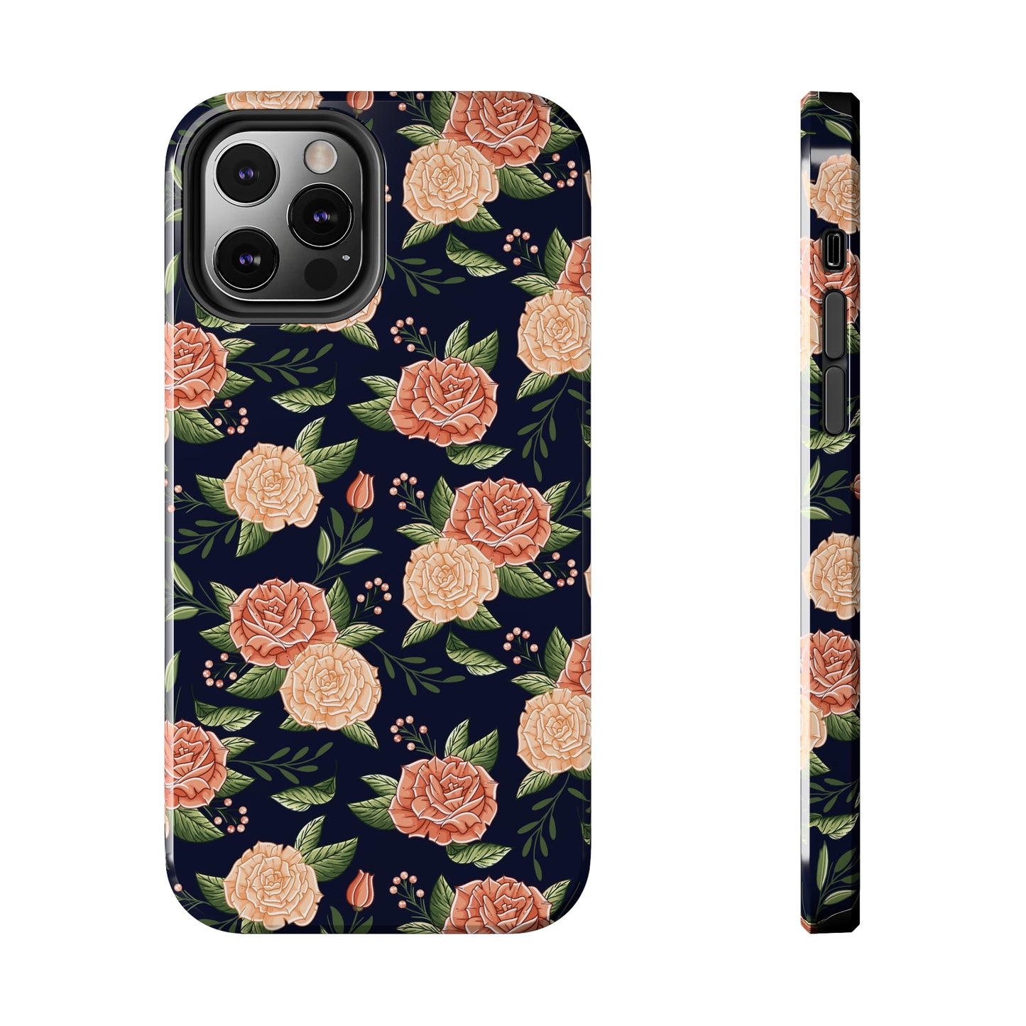 Vintage Rose Tough iPhone Case