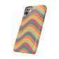 Wavy Pattern Snap Case