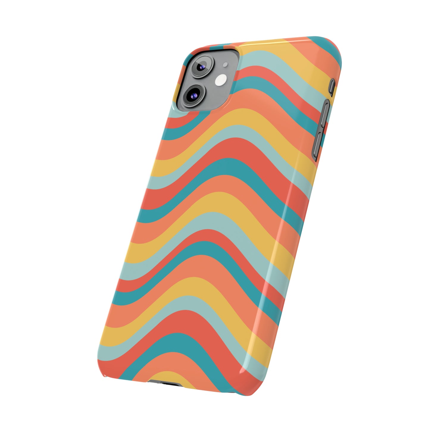 Wavy Pattern Snap Case