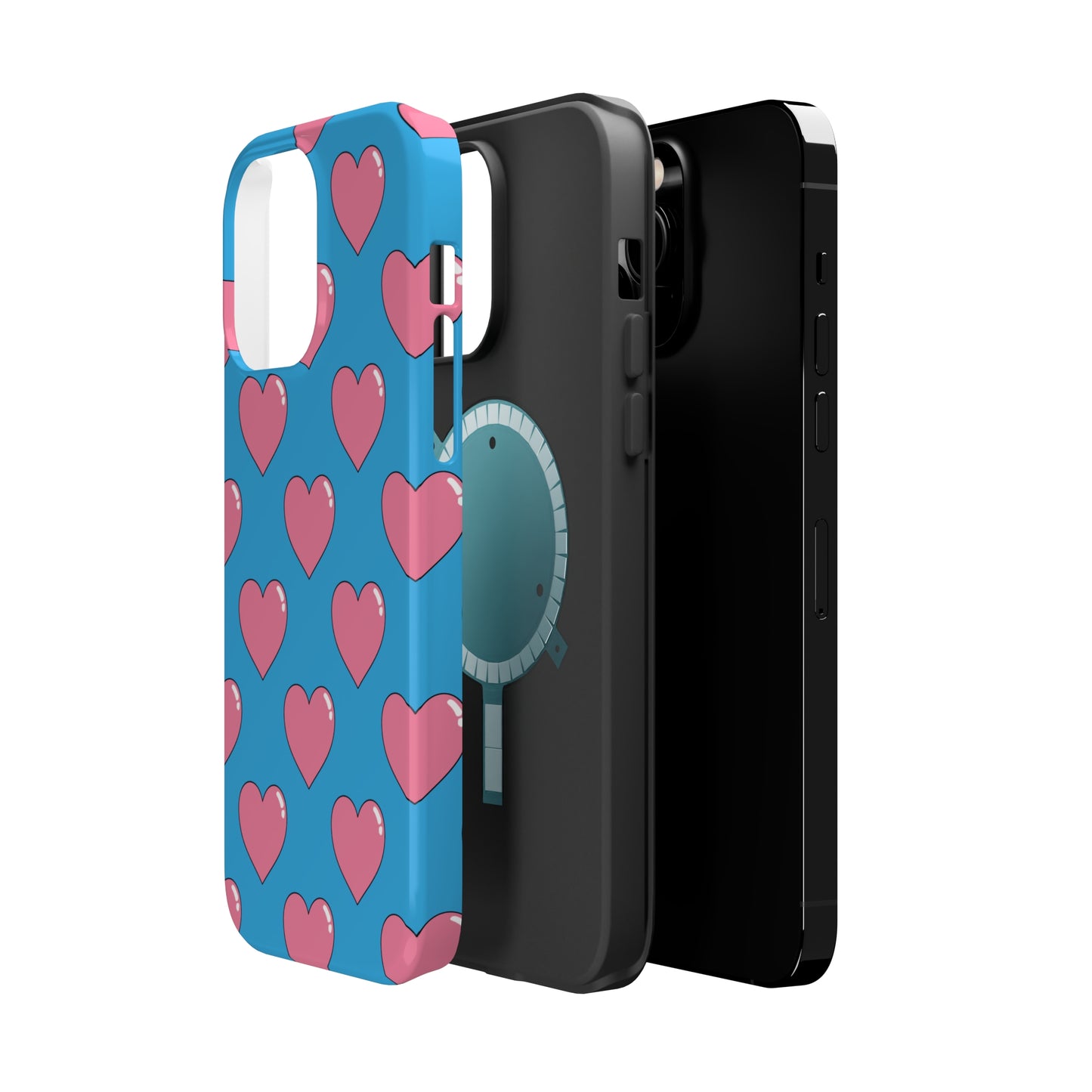 Bubblegum Heart MagSafe Tough Case