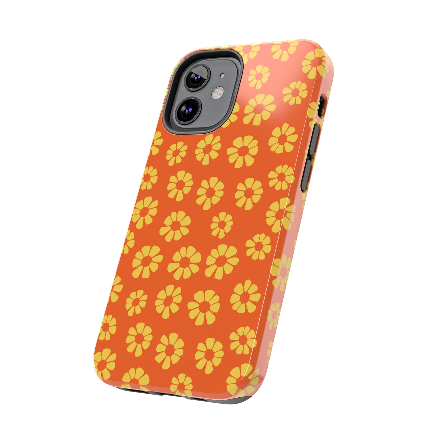 Maio laranja Pattern Tough iPhone Case