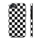 Black and white checks Tough Case