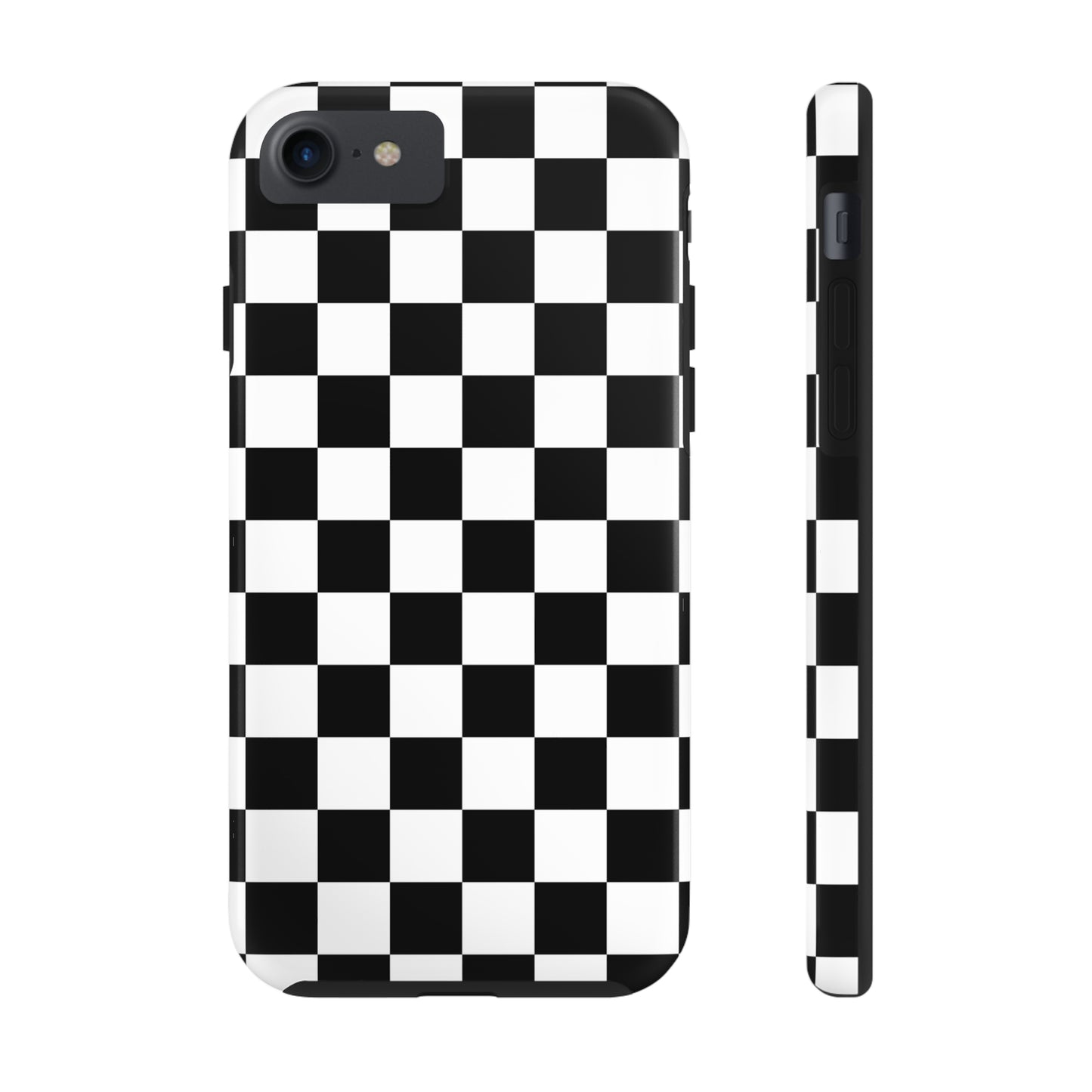 Black and white checks Tough Case