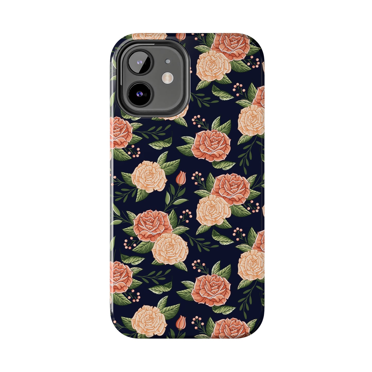 Vintage Rose Tough iPhone Case