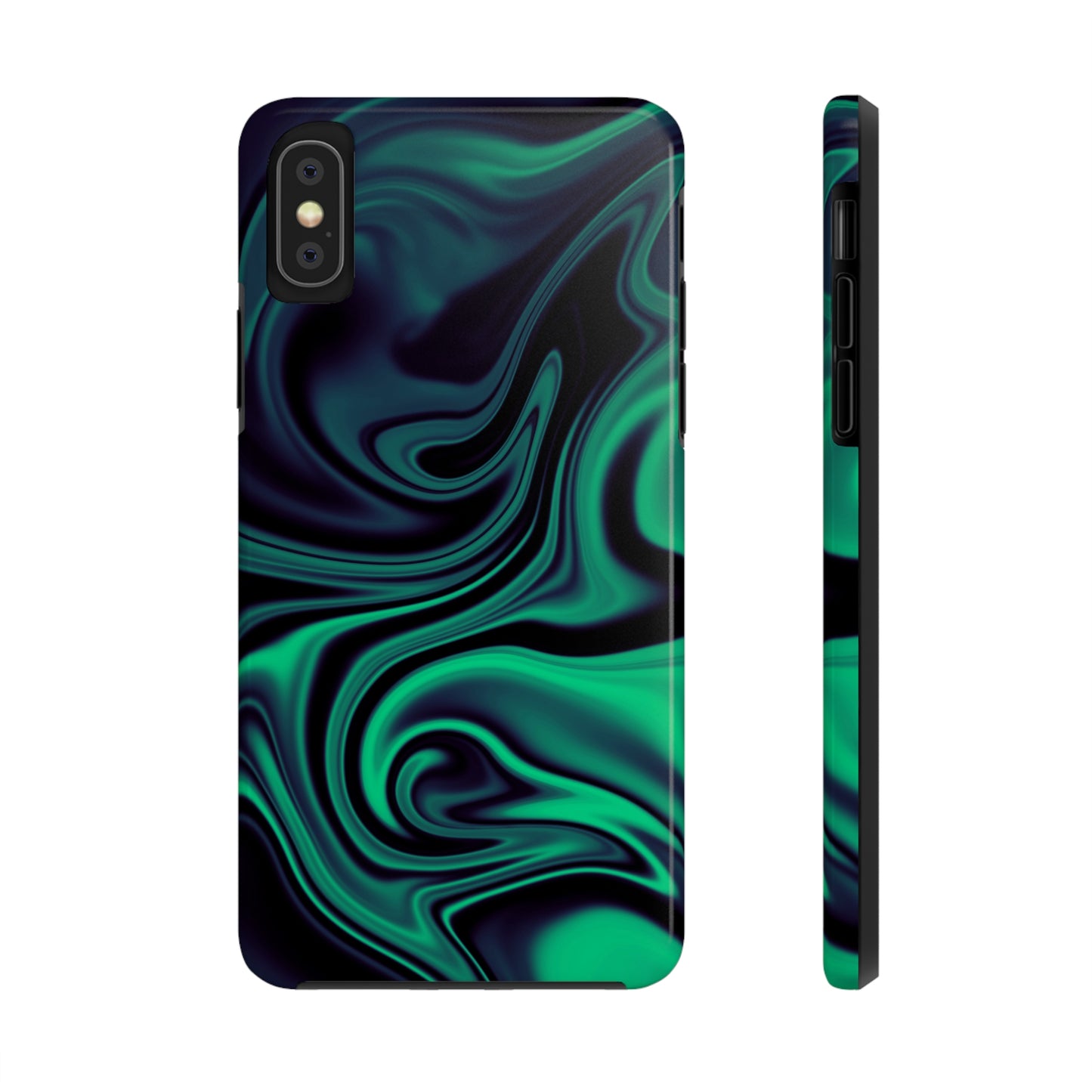 Misty Emerald Tough iPhone Case