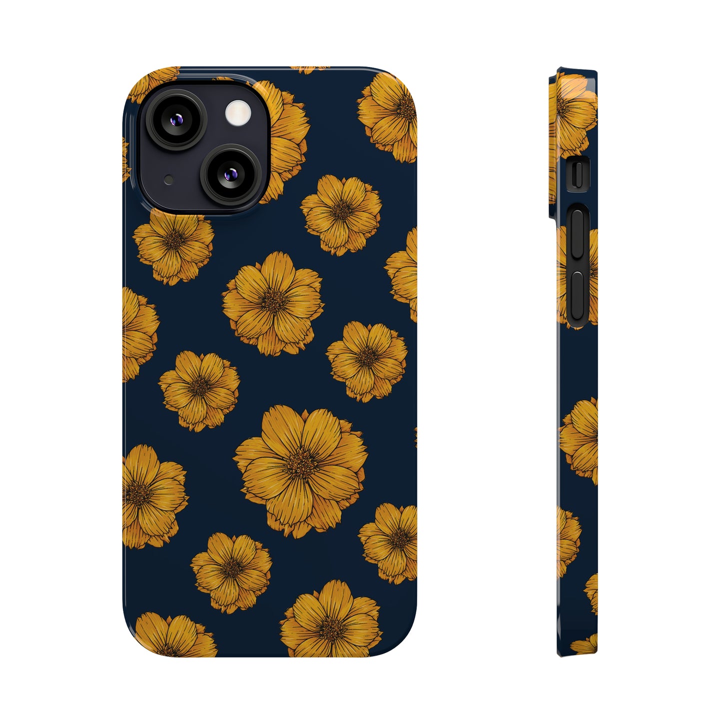 Sunflower Glimmer Snap Case