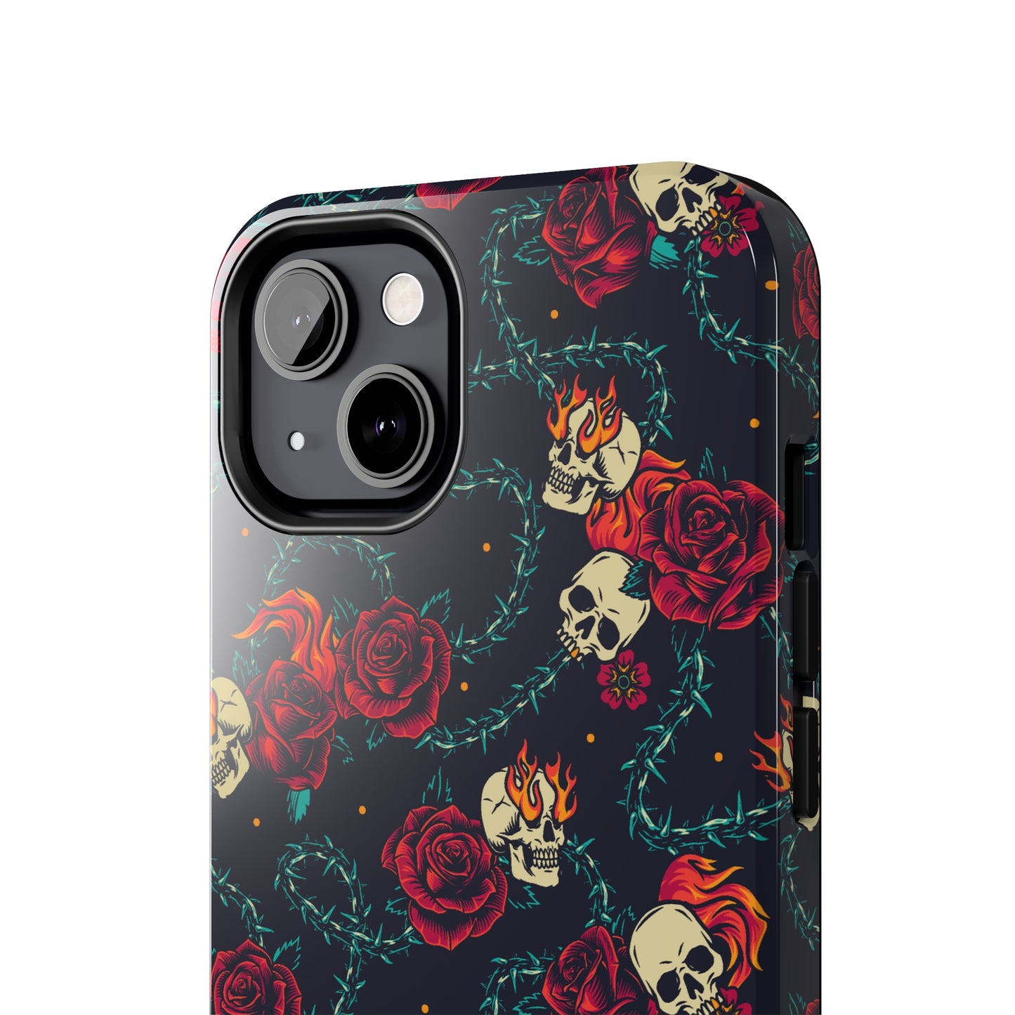 Skulls & Roses Tough iPhone Case