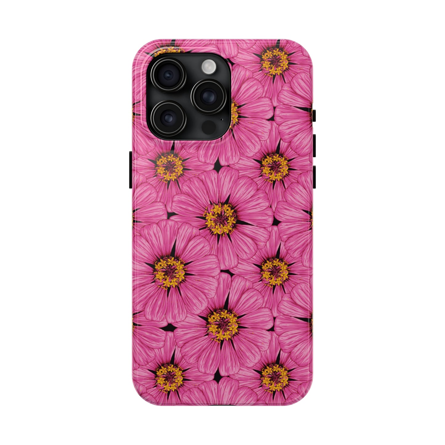 Pink Sunflower Tough iPhone Case