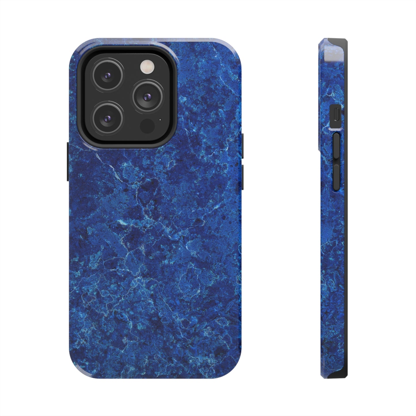 Blue Rust Tough iPhone Case