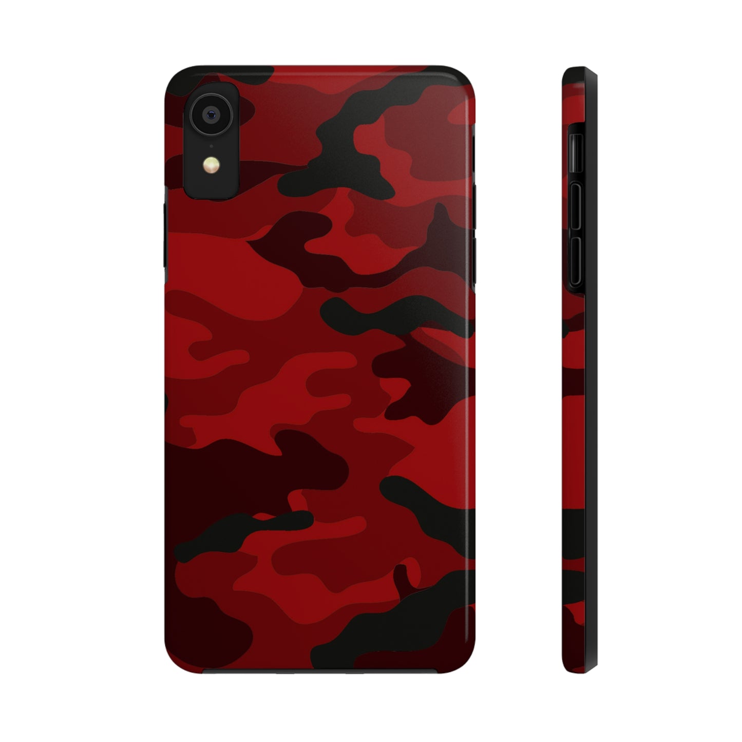 Red Camouflage Tough Case