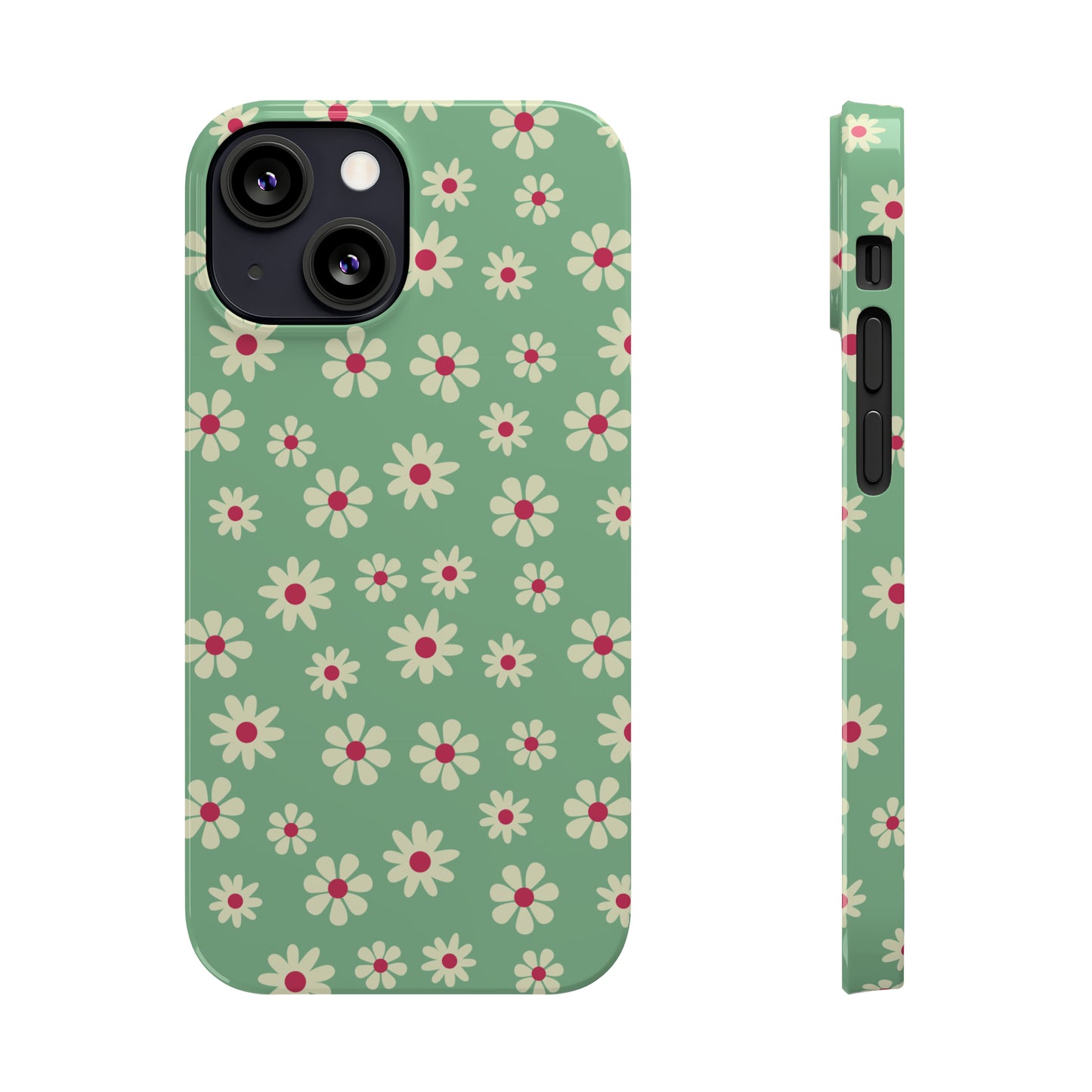 Retro Floral Snap Case