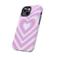 Blurred Heart Tough iPhone Case