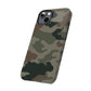 Dark Camouflage Snap Case