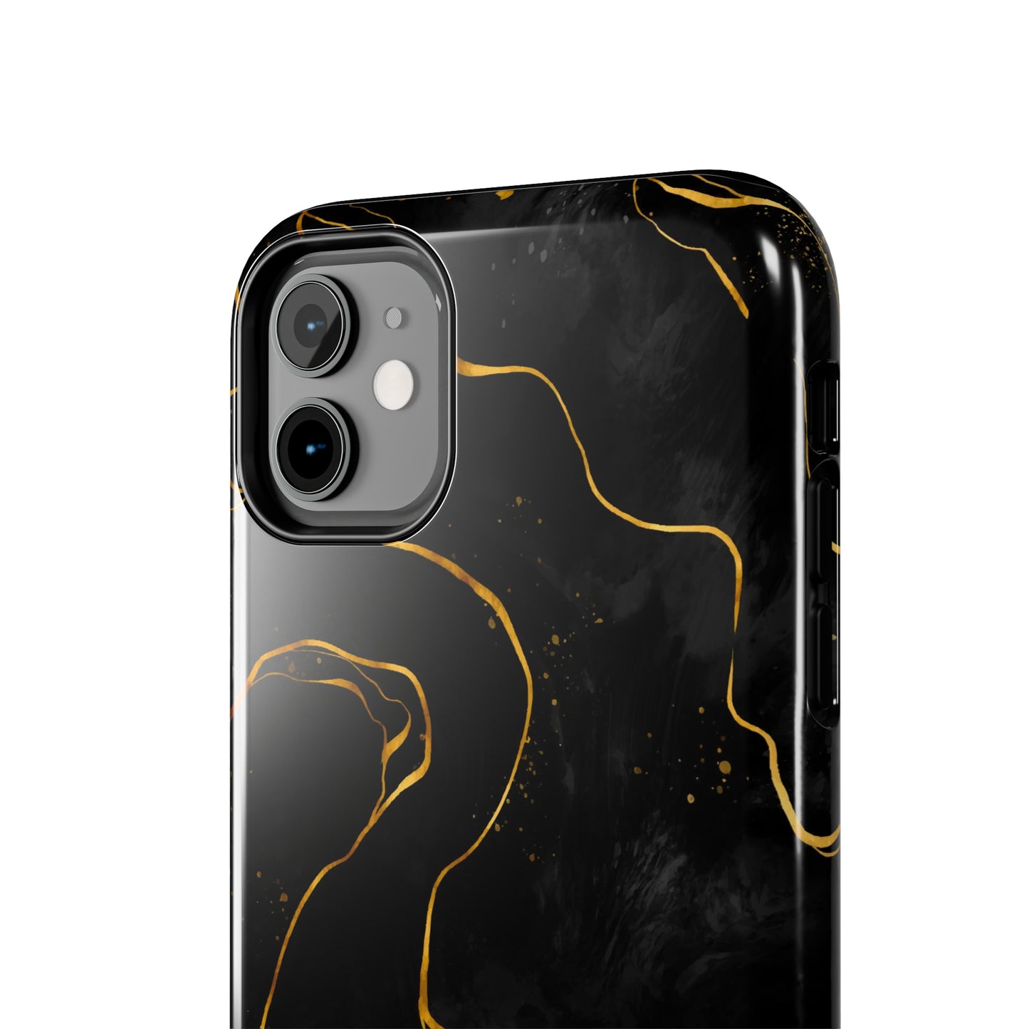 Black Mirage Tough iPhone Case