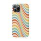 Retro Swirl Snap Case