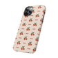 Pixelated Peach Snap Case