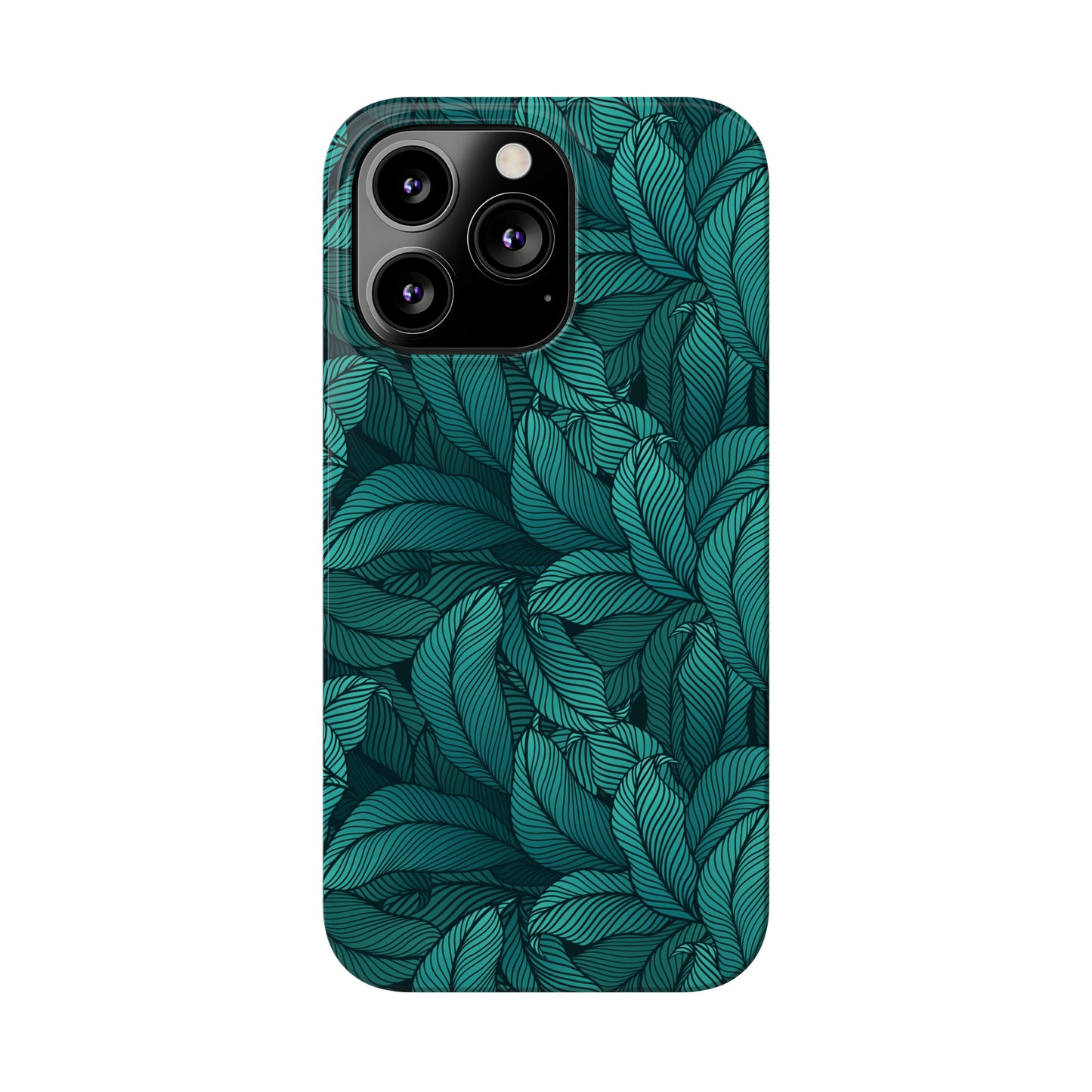 Tropical Leaves Snap Case