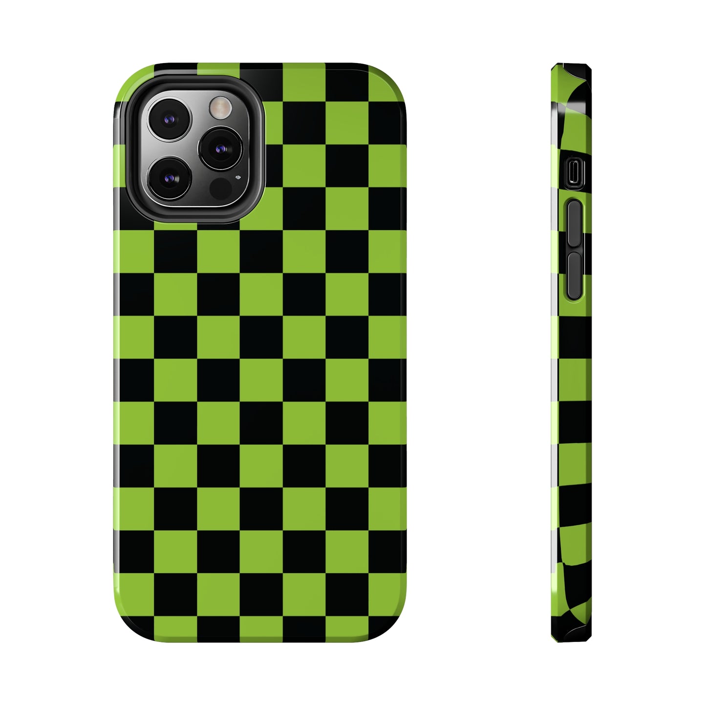 Pickled Checkers Tough iPhone Case