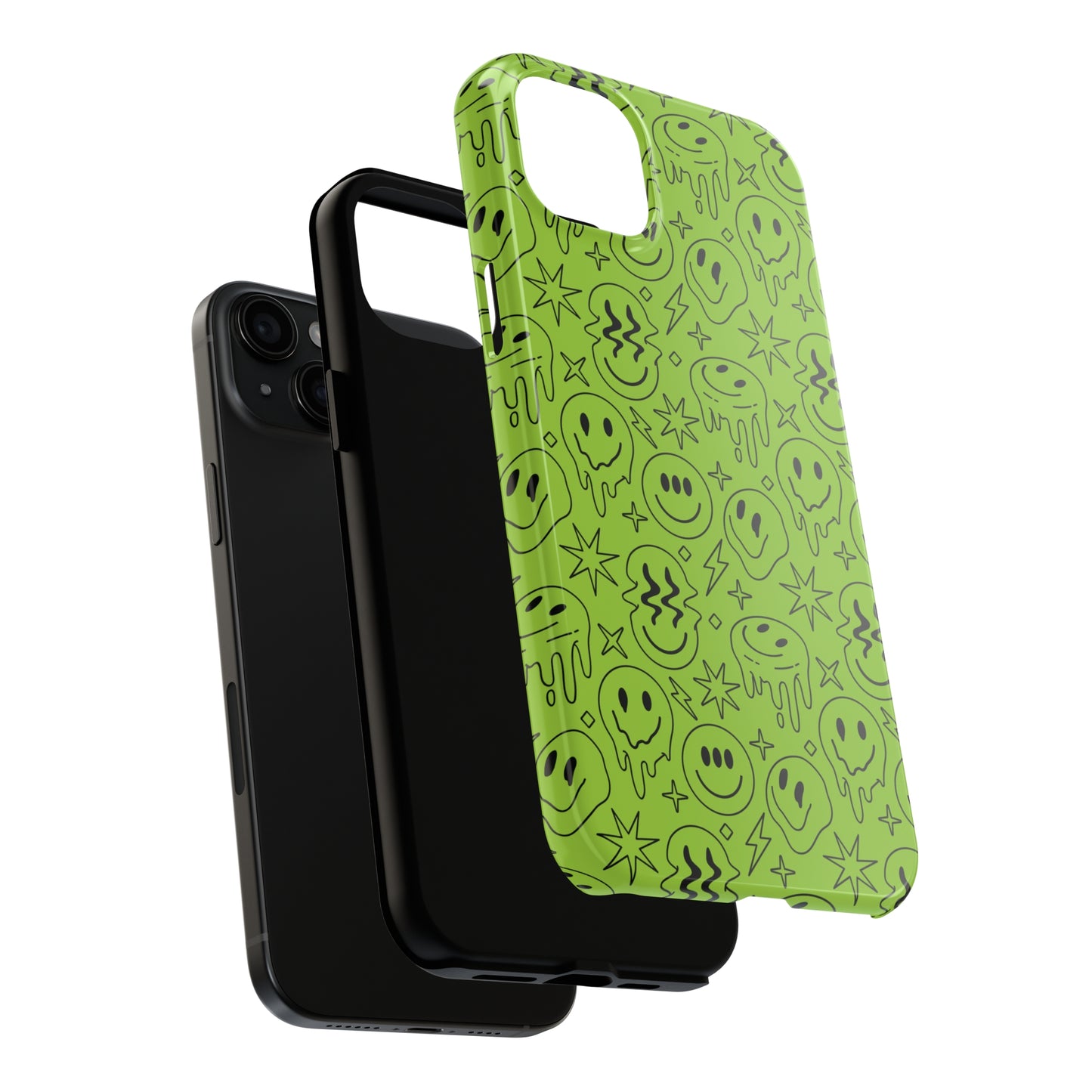 Acid Effect Tough iPhone Case