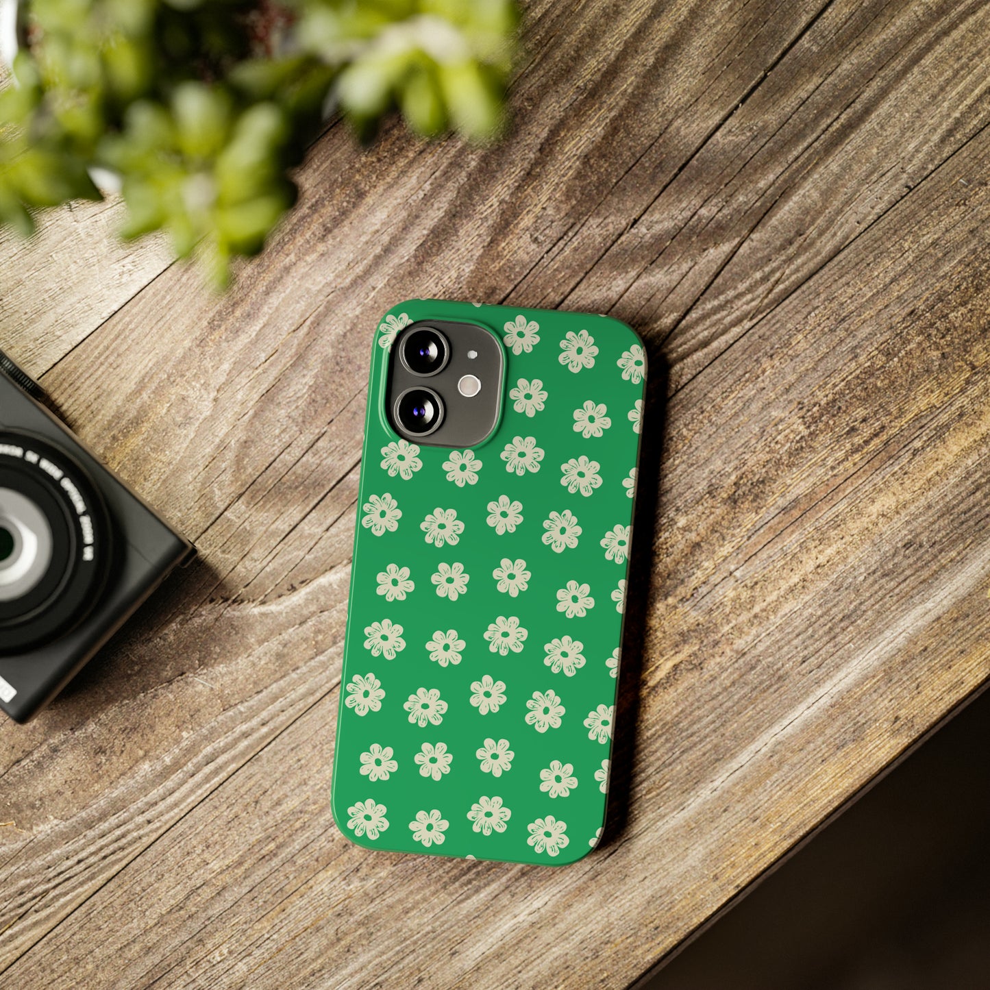 Retro Floral Snap Case