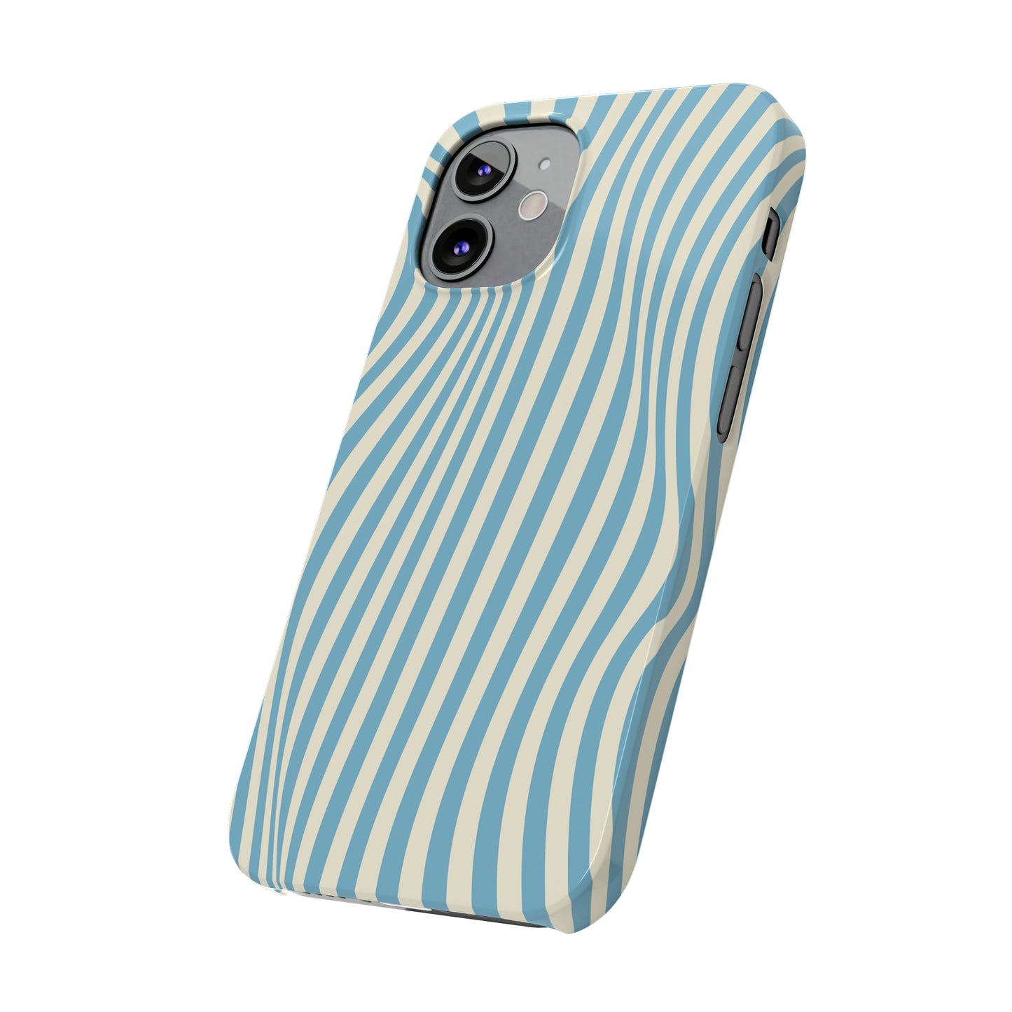 Aqua Swirl Snap Case