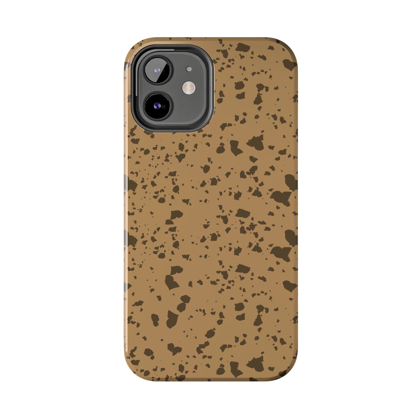 Fawn Terrazzo Tough iPhone Case