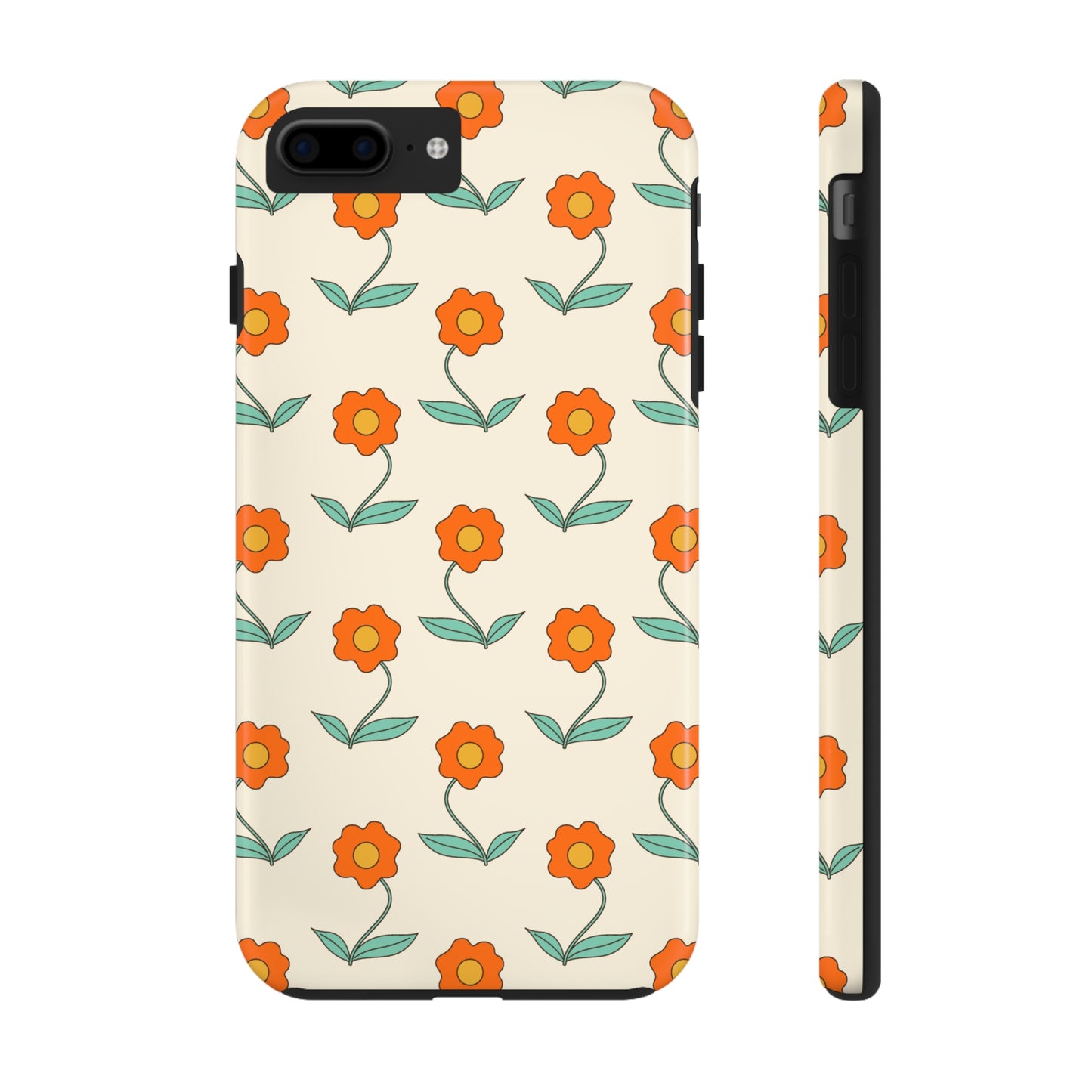 Poppy Flower Tough iPhone Case