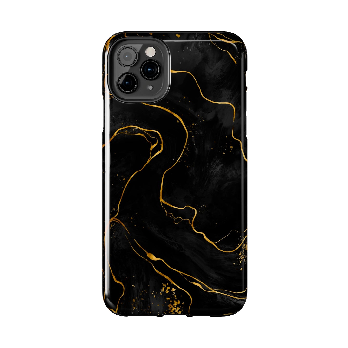 Black Mirage Tough iPhone Case