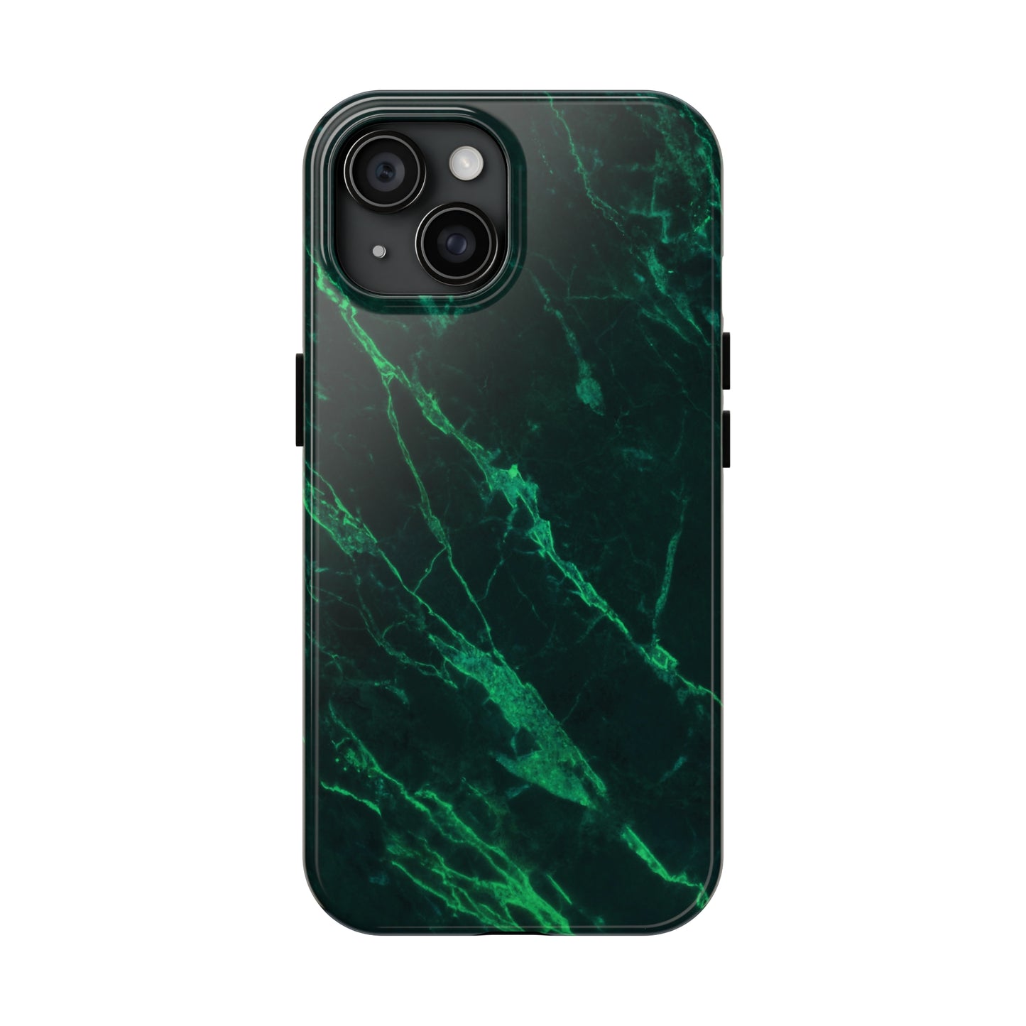 Dark green marble pattern Tough Case