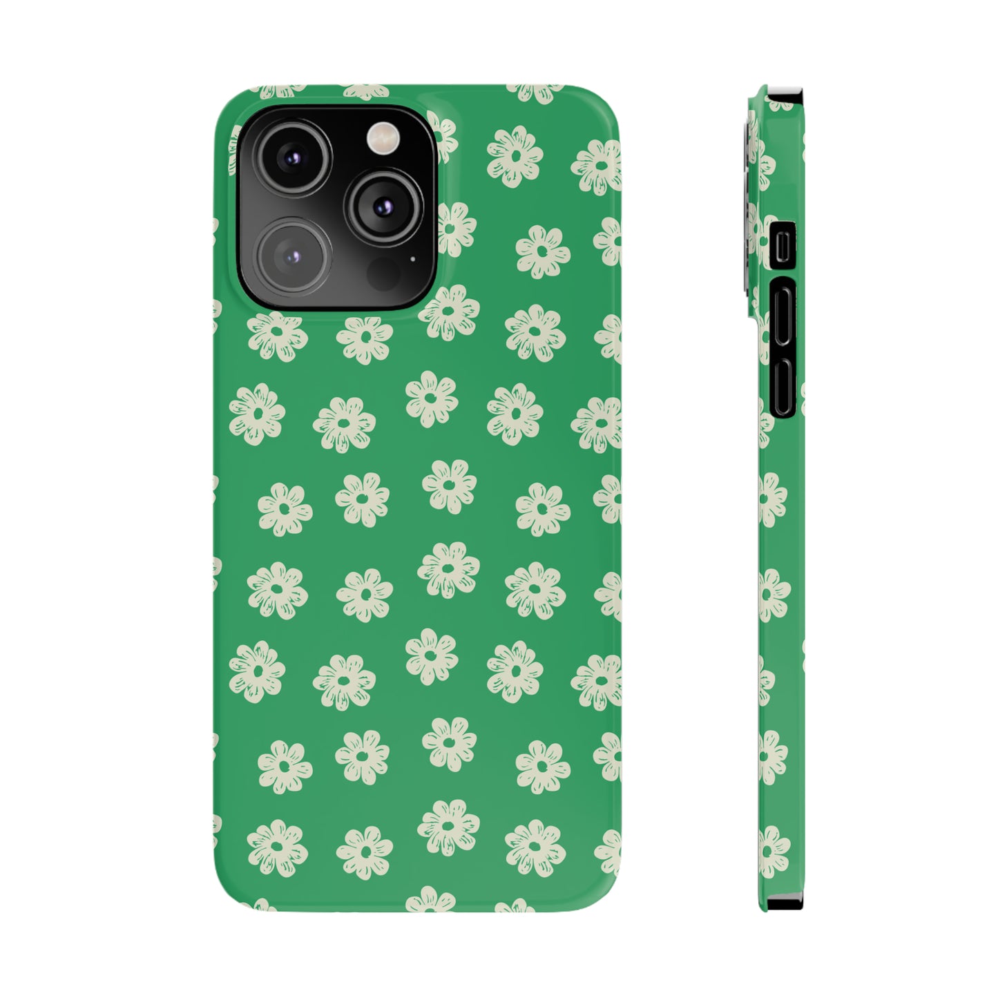 Retro Floral Snap Case