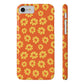 Maio laranja Pattern Snap Case