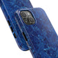 Blue Rust Tough iPhone Case