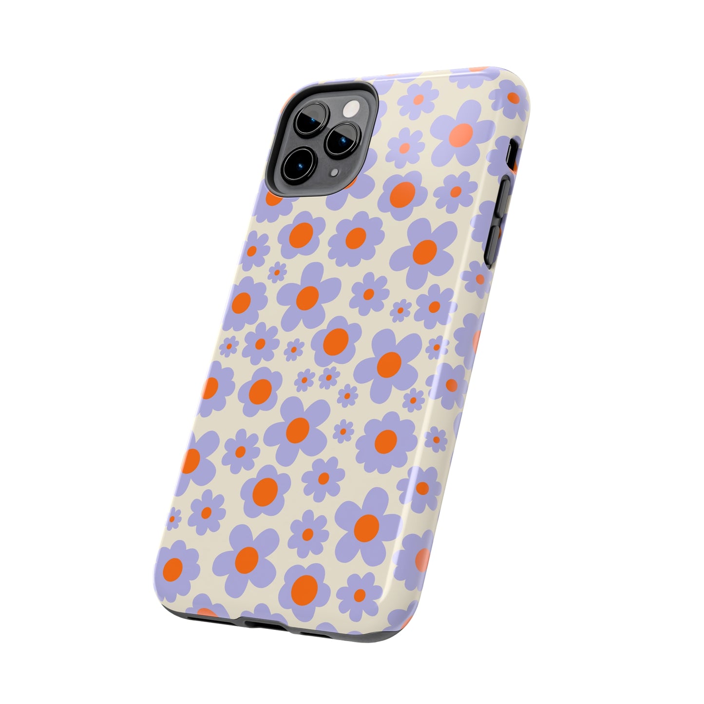 Groovy Flowers Tough iPhone Case