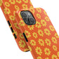 Maio laranja Pattern Tough iPhone Case