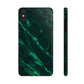 Dark green marble pattern Tough Case