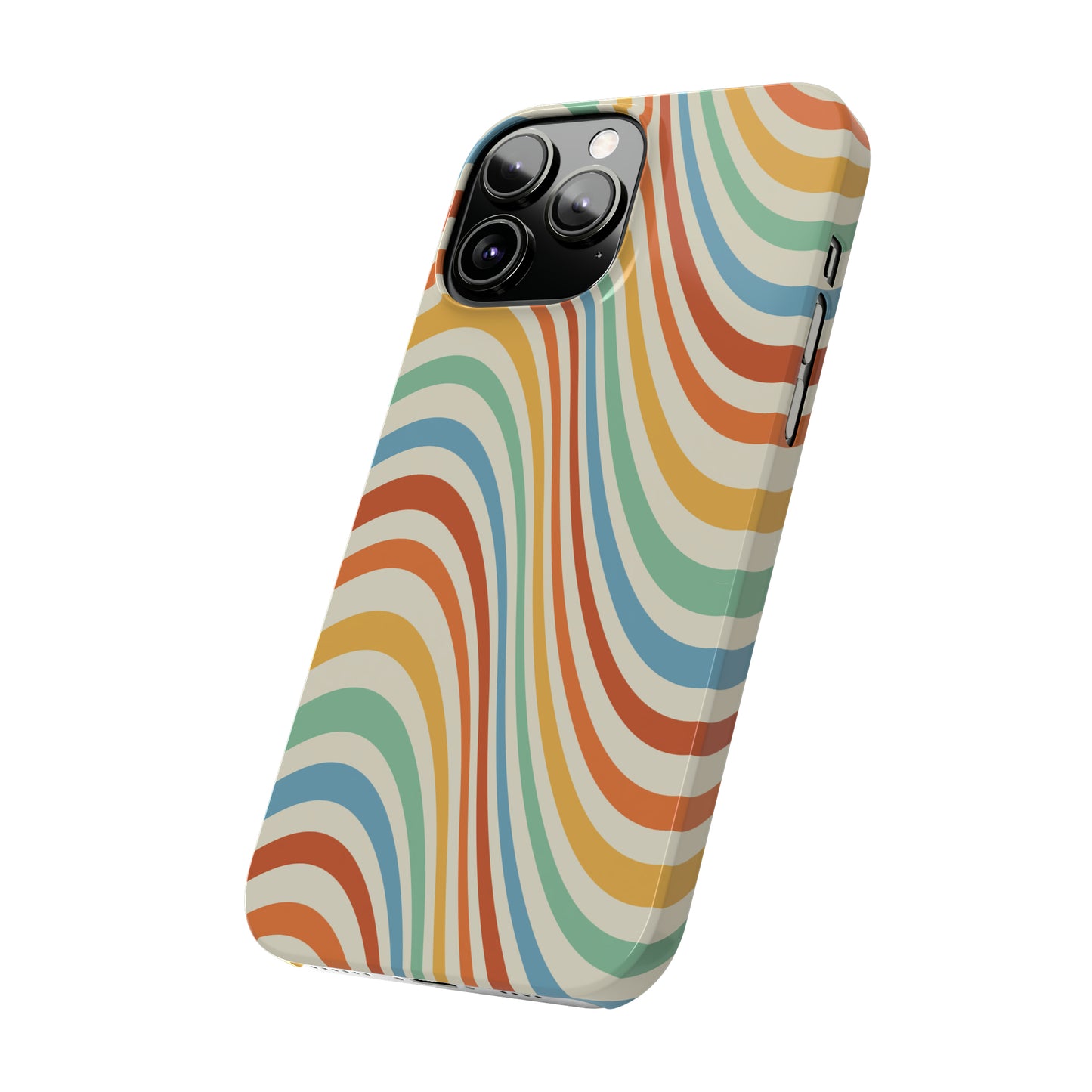 Retro Swirl Snap Case