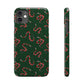 Snake Pattern Snap Case